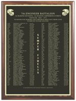 7TH ENGINEER BATTALION MEMORIAL PLAQUE